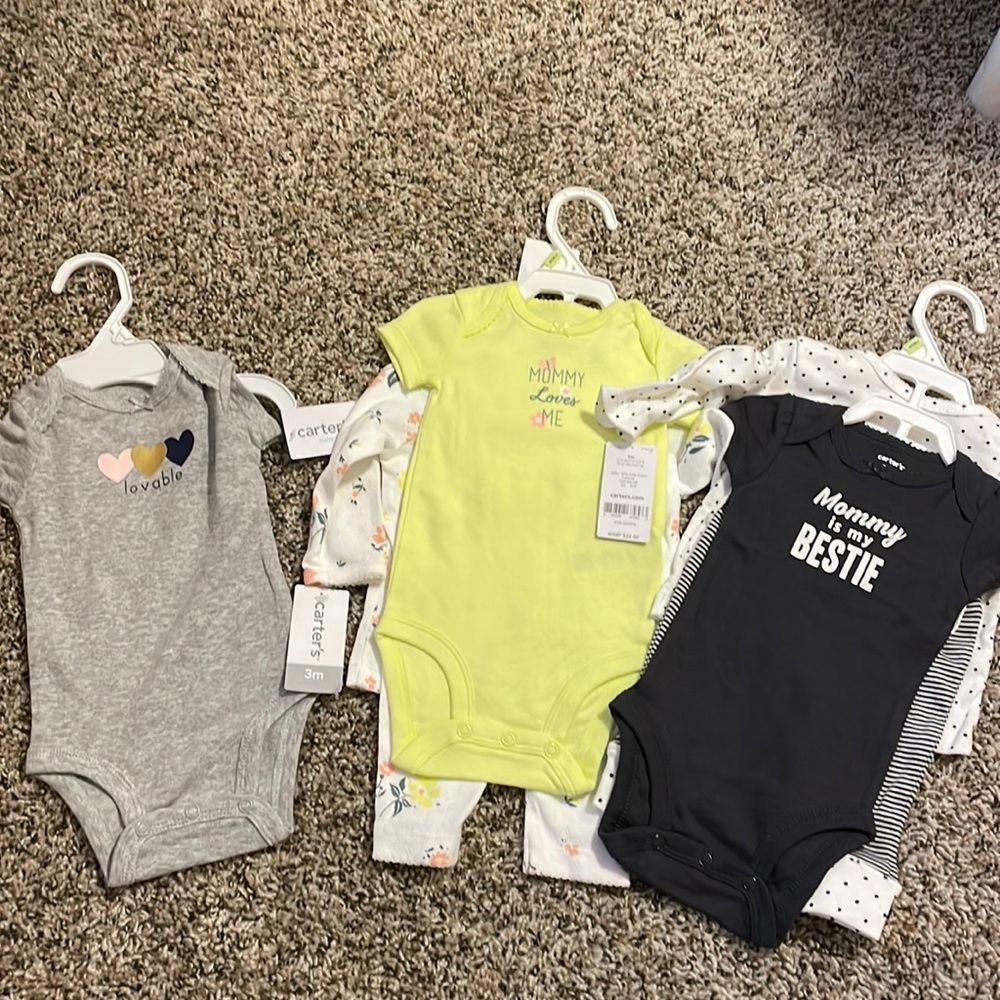 NWT Carter’s 3 month bundle